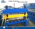 PLC Controlled Roof Panel Roll Forming Machine For 0.3 - 0.8mm Forming Thickness