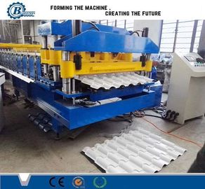 Low Consumption Metal Rolling Machine High Productivity Steel Tile Forming Machine