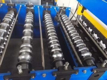 Hydraulic Corrugated Steel Roll Forming Machine With Cutting System