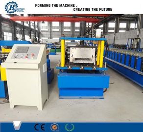 High Speed 8T Standing Seam Roll Forming Machine 45# Steel Roller Material