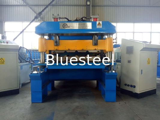 45# Steel Roller Metal Roofing Roll Forming Machine with Chain Drive and PLC Control for Construction