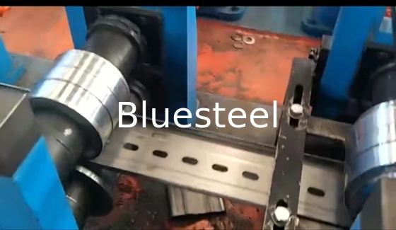 Solar Photovoltic Channel Making Machine C / U Channel Solar Strut Photovoltaic Stent Roll Forming Machine