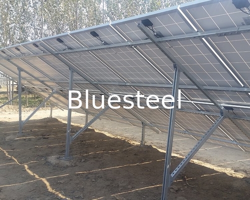 Solar Photovoltic Channel Making Machine C / U Channel Solar Strut Photovoltaic Stent Roll Forming Machine