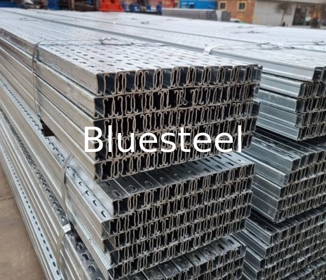 PV Steel Purlin Hat Channel Roll Forming Machine For Solar Mounting Brackets