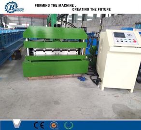 0.3-0.8mm Thickness Metal Roofing Roll Forming Machine 8-15m/min Forming Speed ±2mm Cutting Tolerance