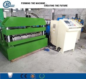 0.3-0.8mm Thickness Metal Roofing Roll Forming Machine 8-15m/min Forming Speed ±2mm Cutting Tolerance
