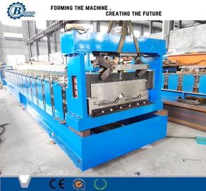 Max 15m/min Fast Standing Seam Roll Forming Machine 7.5m*1.2m*1.5m For Roof Panel Forming