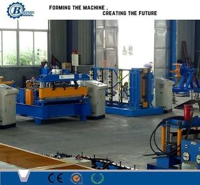 0.3-0.8mm Thickness Metal Roofing Roll Forming Machine 8-15m/min Forming Speed ±2mm Cutting Tolerance