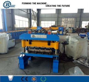 17-20 Stations Roof Panel Roll Forming Machine For 0.3-0.8mm Thickness