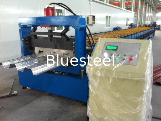 18-30 Roller Stations Floor Deck Roll Forming Machine for Accurate Cutting at 15-20m/min