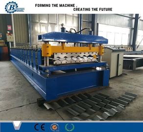 Hydraulic Corrugated Steel Roll Forming Machine With Cutting System