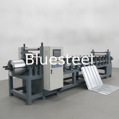 Metal Roofing Roll Forming Machine with 45# Steel Rollers, PLC Control, and 18-20 Roller Stations for Roof Sheet Production