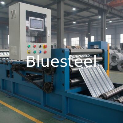 Chain Drive Metal Roofing Roll Forming Machine with PLC Control and 45# Steel Rollers for High-Speed Roof Sheet Production