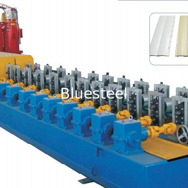 Pu Foam Roller Shutter Machine Thermal Insulating Door Steel Frame