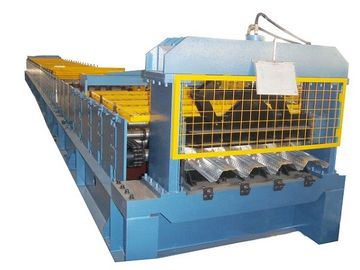 Industrial Steel Floor Decking Sheet Metal Roll Forming Machines With CE