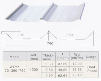 High Speed 8T Standing Seam Roll Forming Machine 45# Steel Roller Material