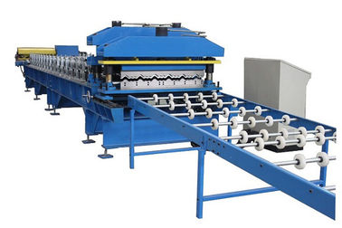 220V/380V Voltage High Voltage Tile Roll Forming Machine with Hydraulic Cutting System