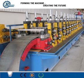 PLC Control System Guardrail Roll Forming Machine ±1mm Precision Tolerance