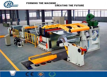 Precision 380V Power Slitting Line Shearing Line With 25T Recoiler Weight And 610mm Recoiler ID