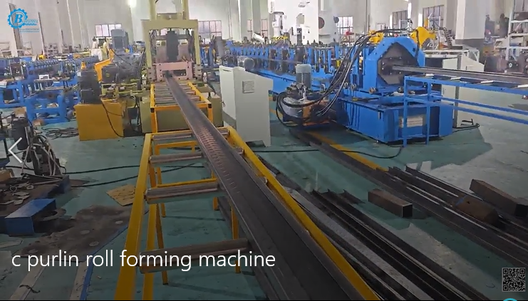 C/Z purlin roll forming machine.c z channel machine