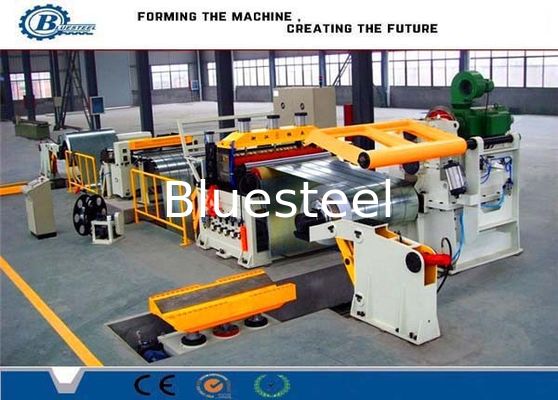 Custom Cold Rolled Steel Coil Galvanized Metal Slitting Line With 10-16m/min Speed