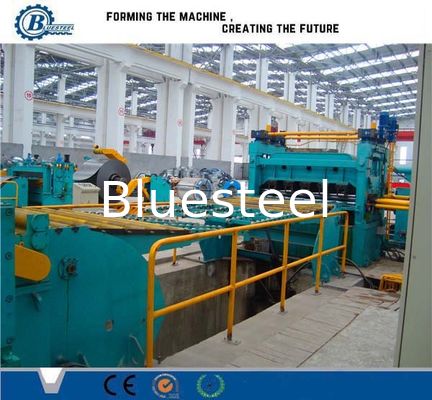 High Efficiency Metal Slitting Line , Automatic Slitting Machine With Anti - Rust Roller