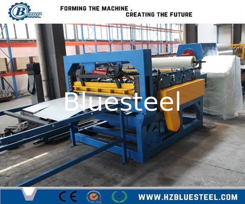 Galvznized Roof Panel Metal Slitting Line For Cold - Rolled Metal Plates